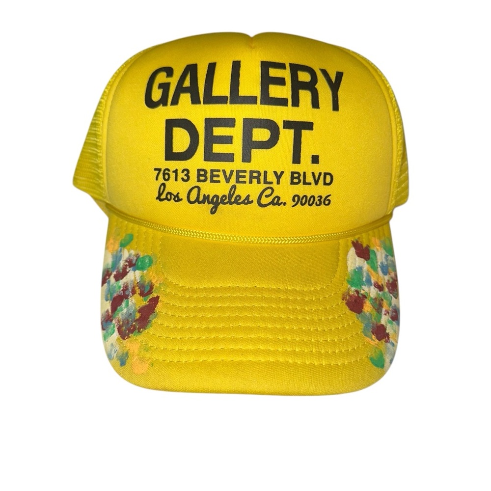 Gallery Dept Workshop hat.‎ Yellow. - Picture 2 of 6